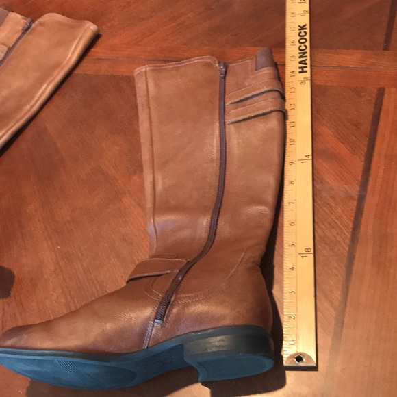 Naturalizer brown leather riding boots size 7.5M - Picture 3 of 16